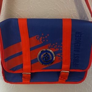 Disney Blue and Red Avengers Bag